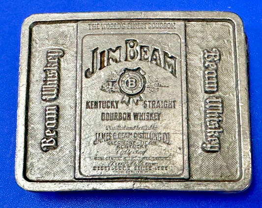 Beam Whiskey - Different Promo  Kentucky Straight Bourbon Metal Belt Buckle