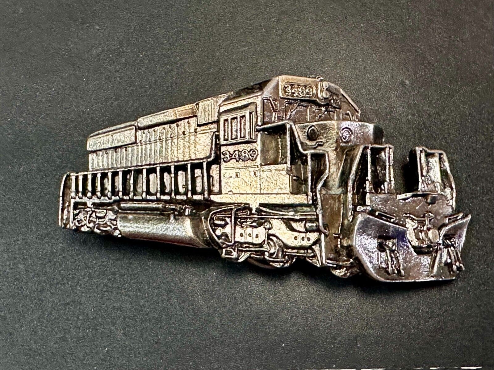 3489  Train Locomotive RailRoad Vintage 1980 - The Great American Belt Buckle Co