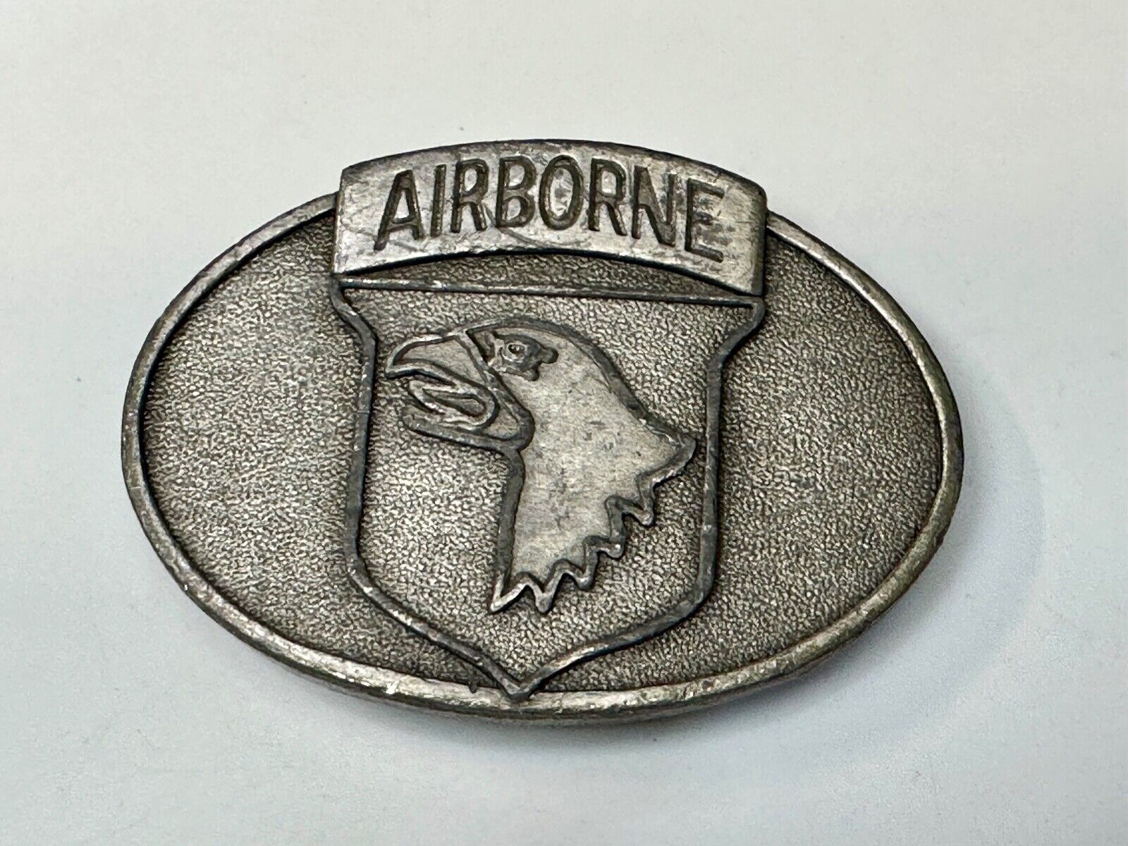 101st Airborne Division US Army Vintage Belt Buckle Appaloosa Trading Co P-133