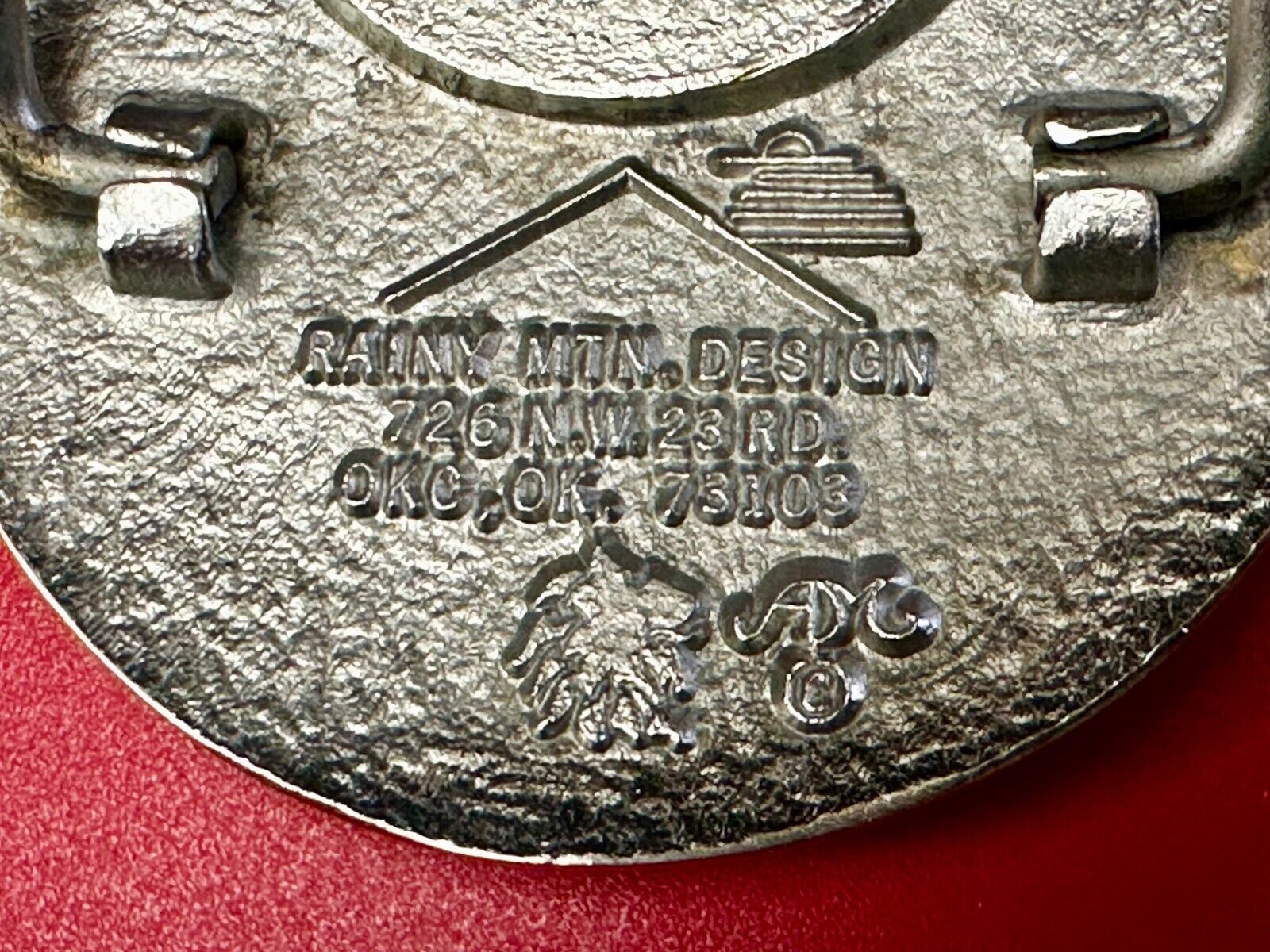 American John F Kennedy President Coin Belt Buckle First Edition #2173 ADM