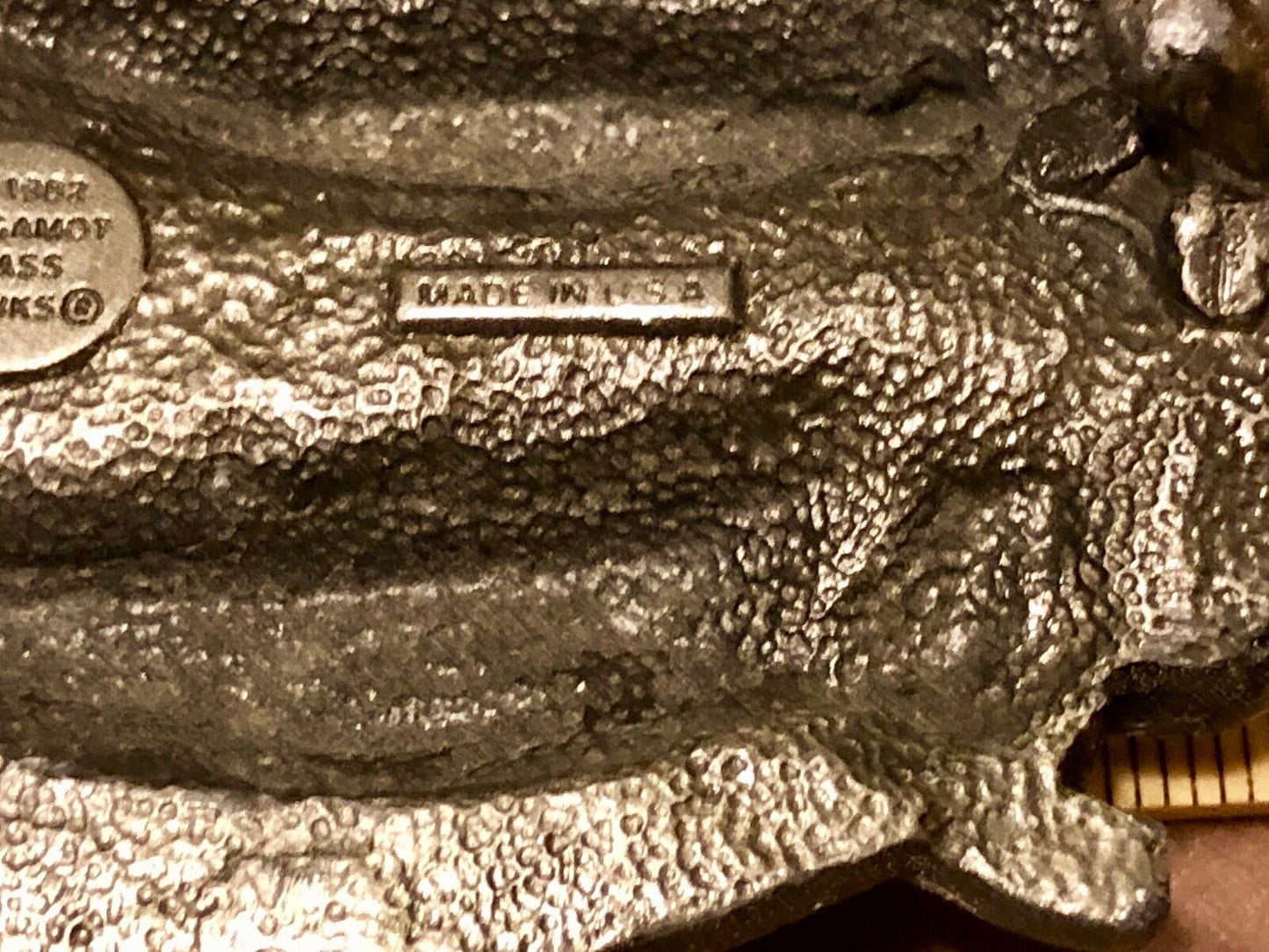 Vintage 1982 - Bergamot Belt Buckle - The US Air force. a great way of life!