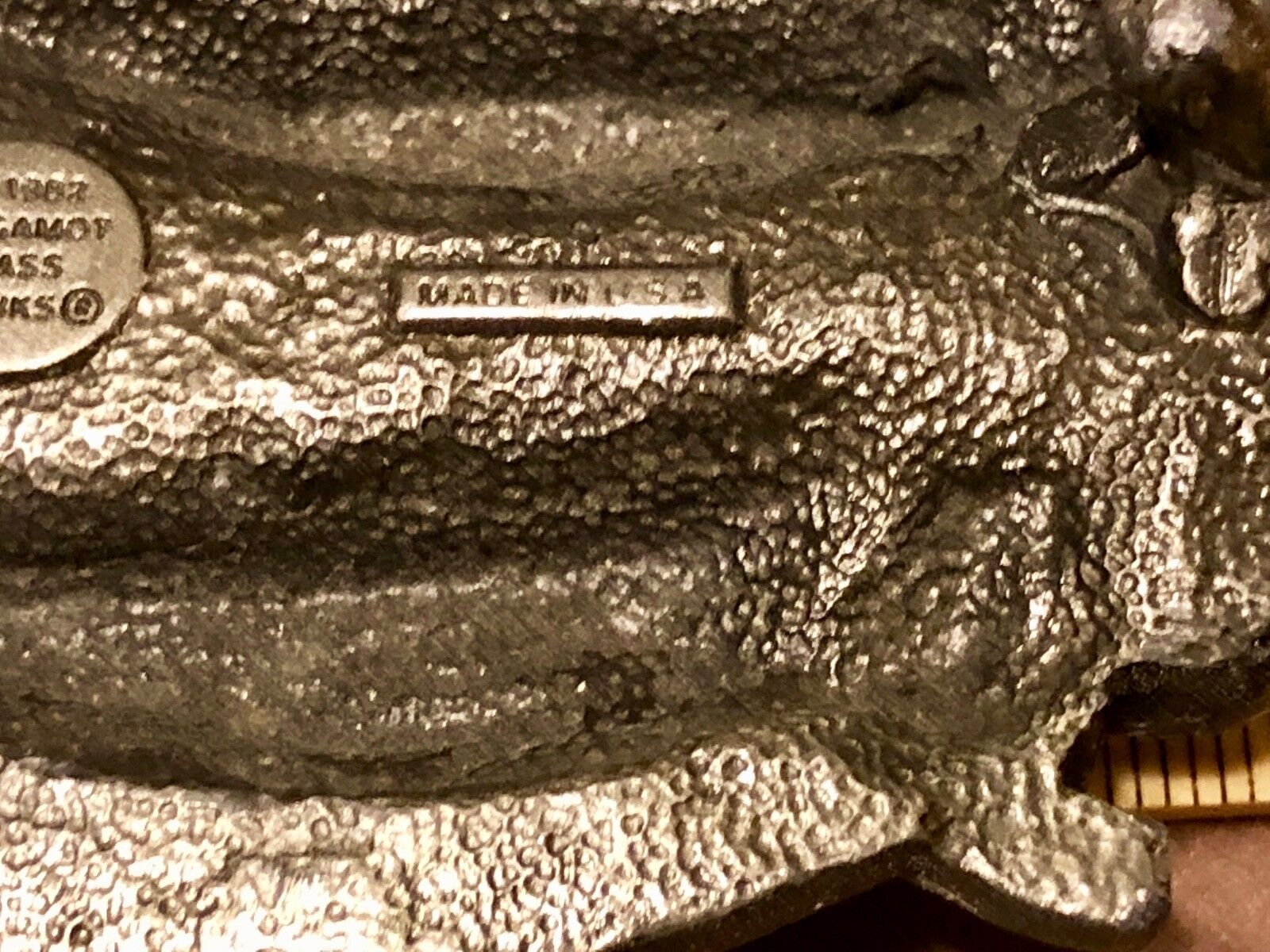 Vintage 1982 - Bergamot Belt Buckle - The US Air force. a great way of life!