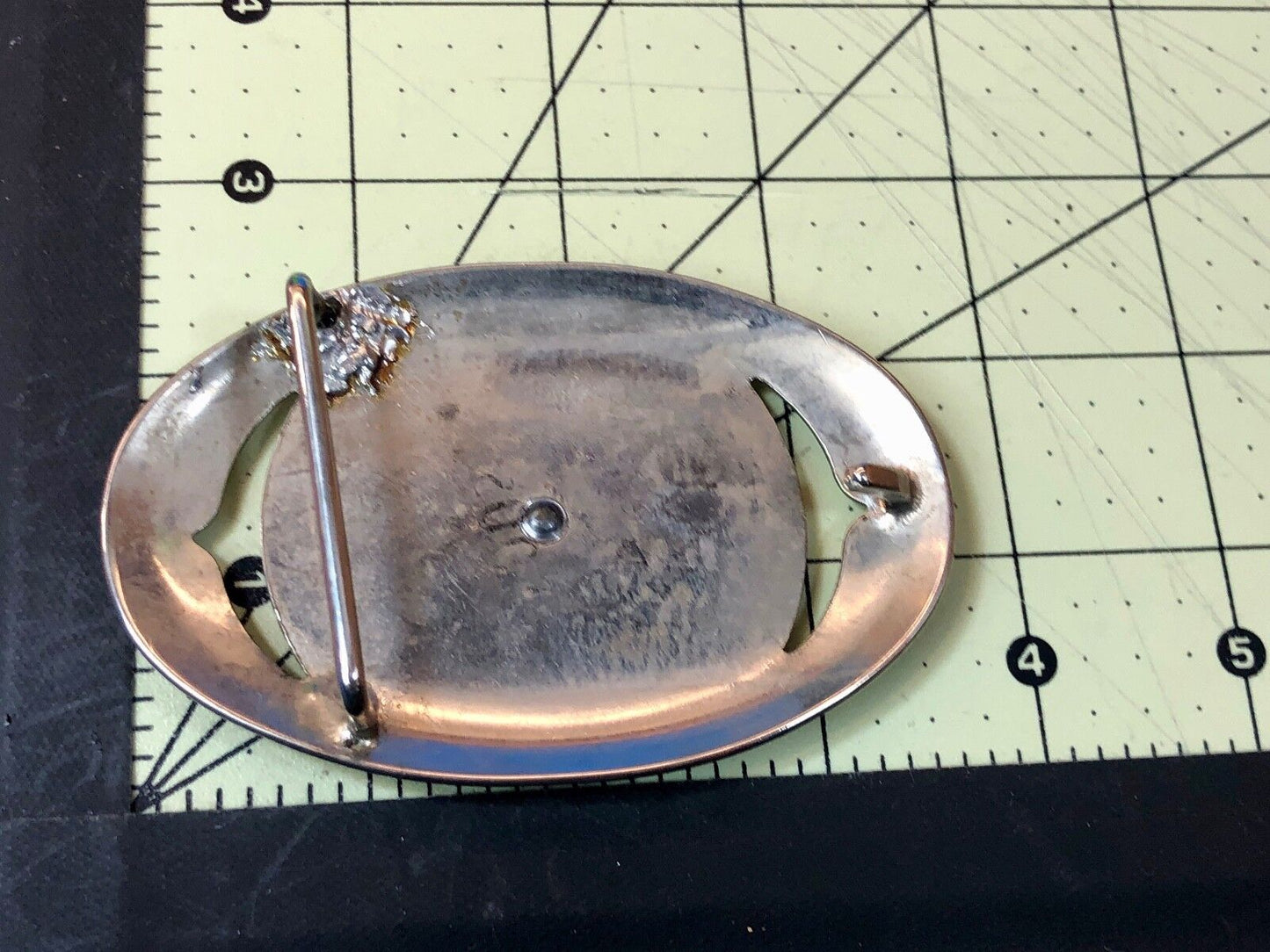 Vintage? Rodeo cowboy riding bull,  bucking bronco Belt Buckle 