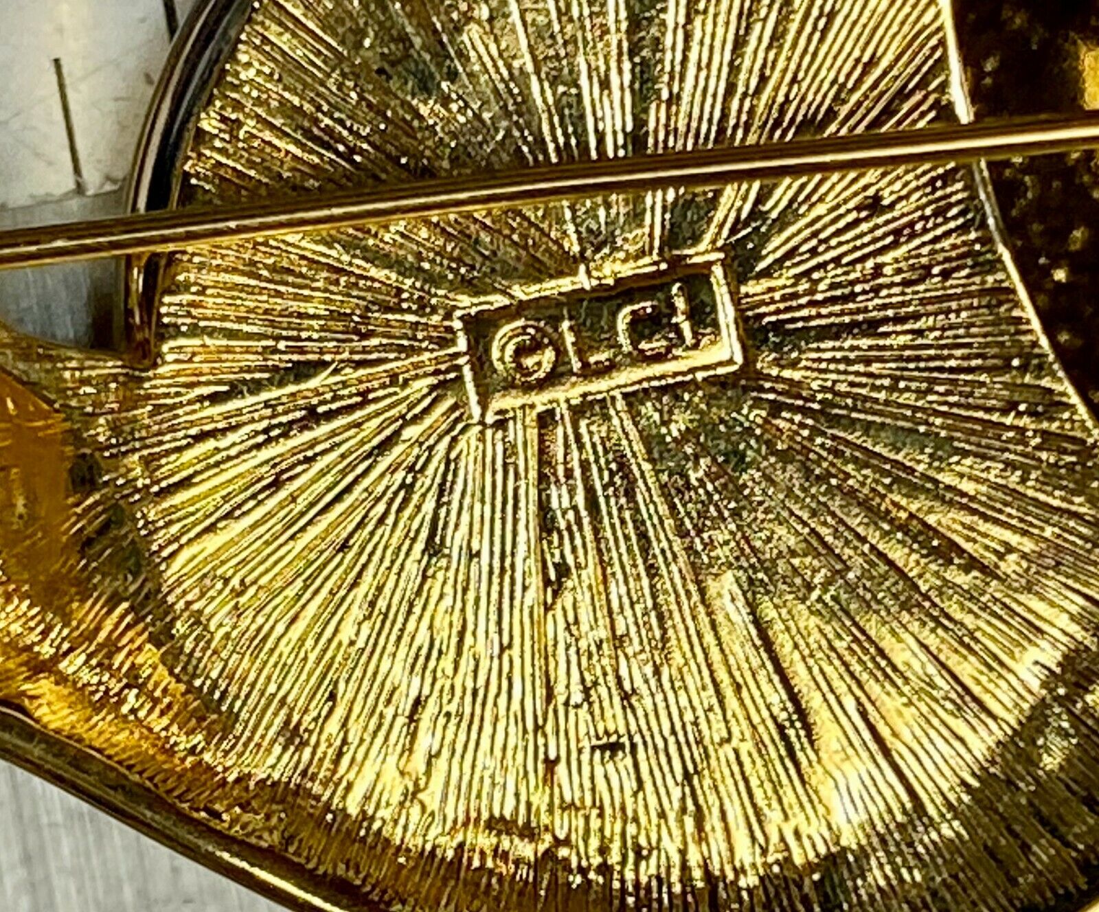 Two Tone Fish Brooch Pin Gold Tone Vintage Jewelry by Liz Claiborne LCI
