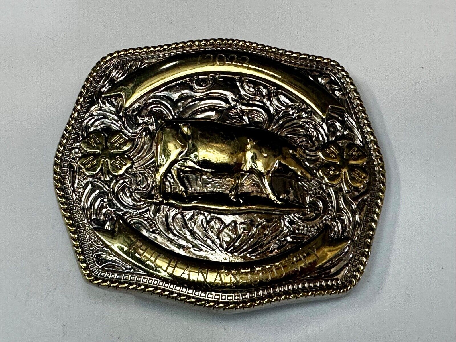 2022 Buchanan County Fair Iowa? Trophy Belt Buckle