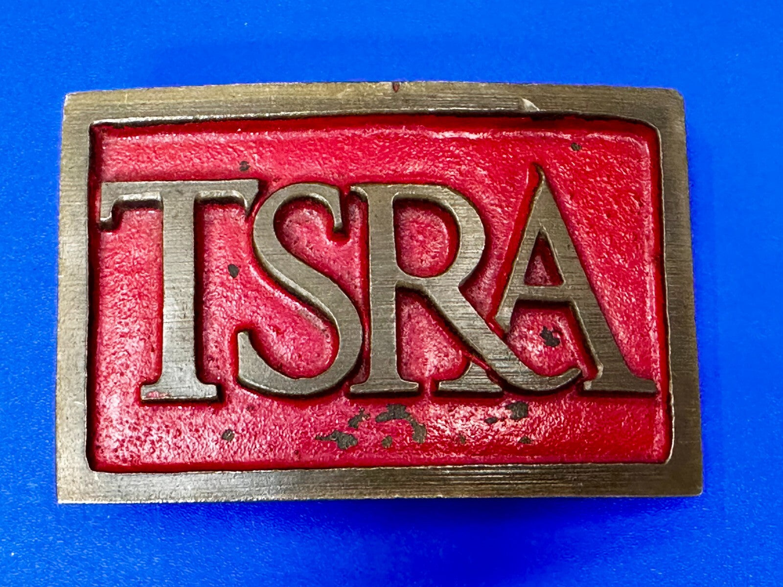 TSRA Texas State Rifle Association Gun Firearm 2nd Amendment Rights Belt Buckle
