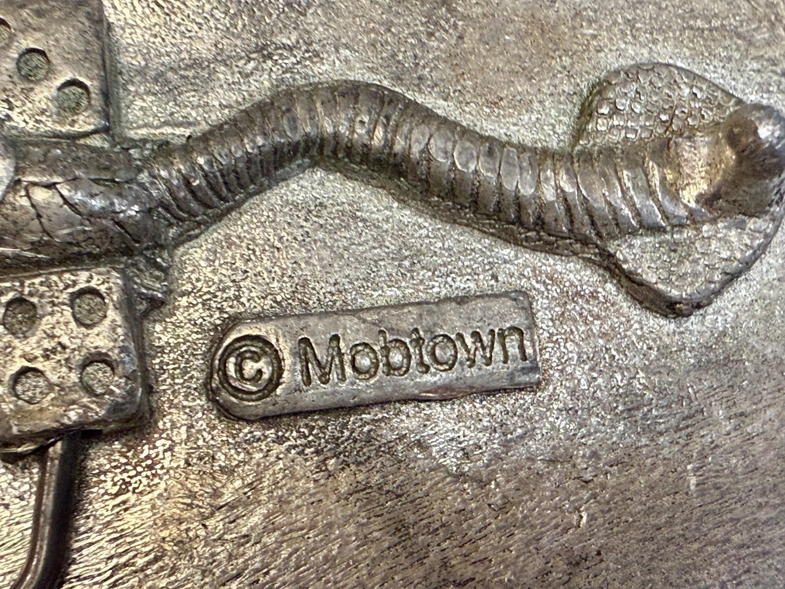 United Kingdom Union Jack UK British Britain Flag Vintage Mobtown Belt Buckle