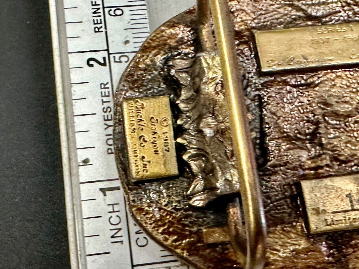 TISCO 52 years commemorative belt buckle  Tractor Implement Supply