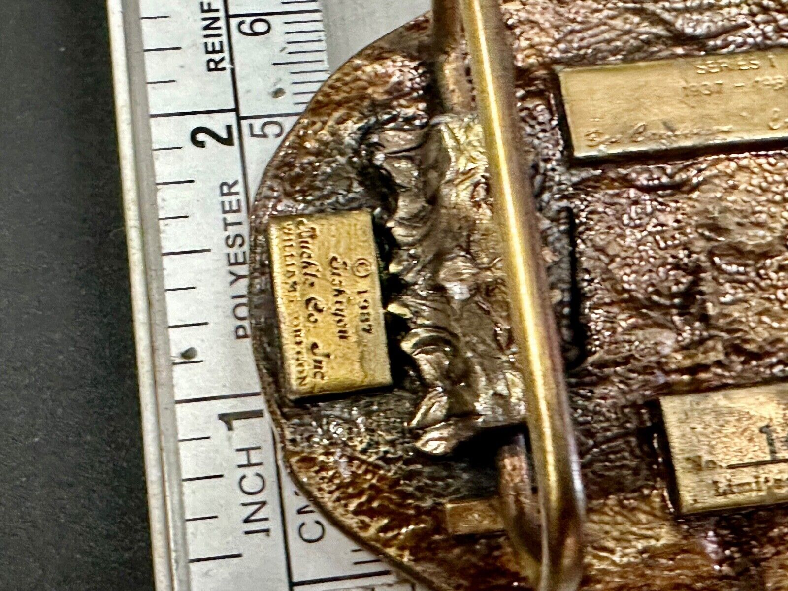 TISCO 52 years commemorative belt buckle  Tractor Implement Supply