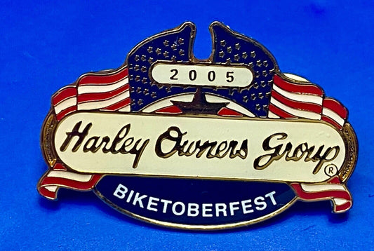 2005 HOG Biketoberfest - Harley Davidson Motorcycle Collectors pin