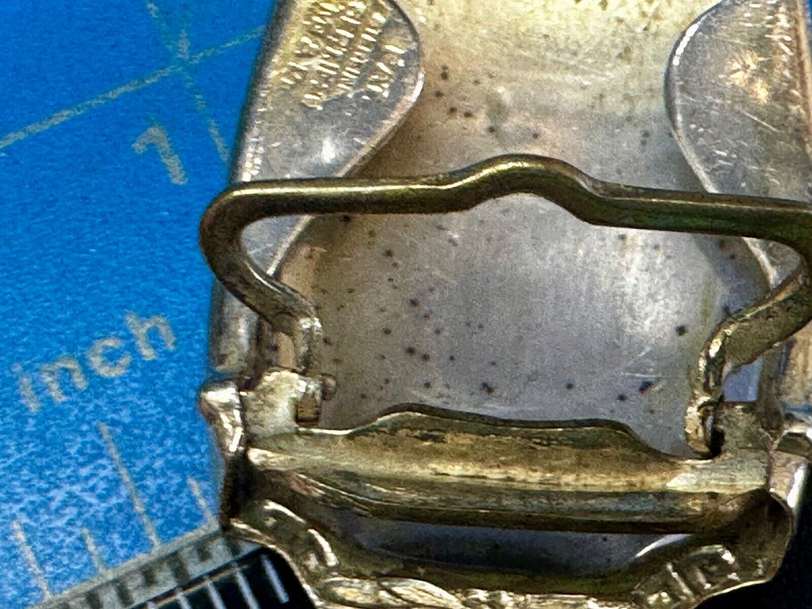 TDO Engraved Letters Monogram Sterling Silver Belt Buckle -   Sept 11 20 MG & Co