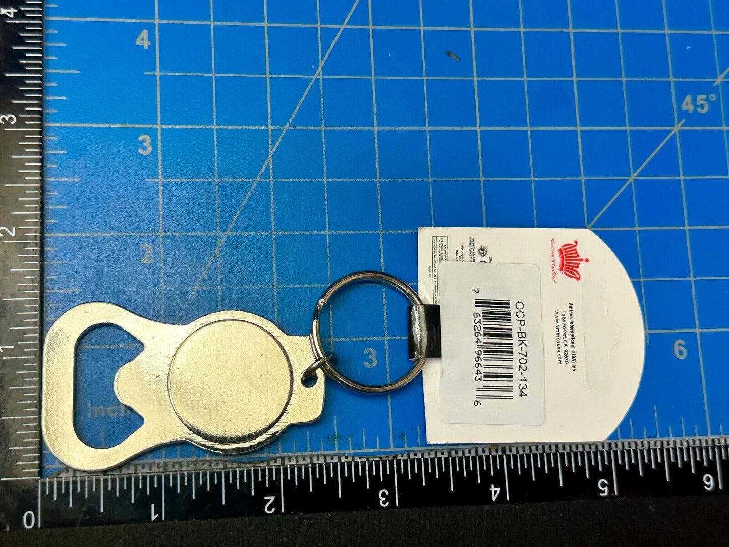 University of Wyoming Cowboys Bottle Opener Keychain Key Ring by Aminco