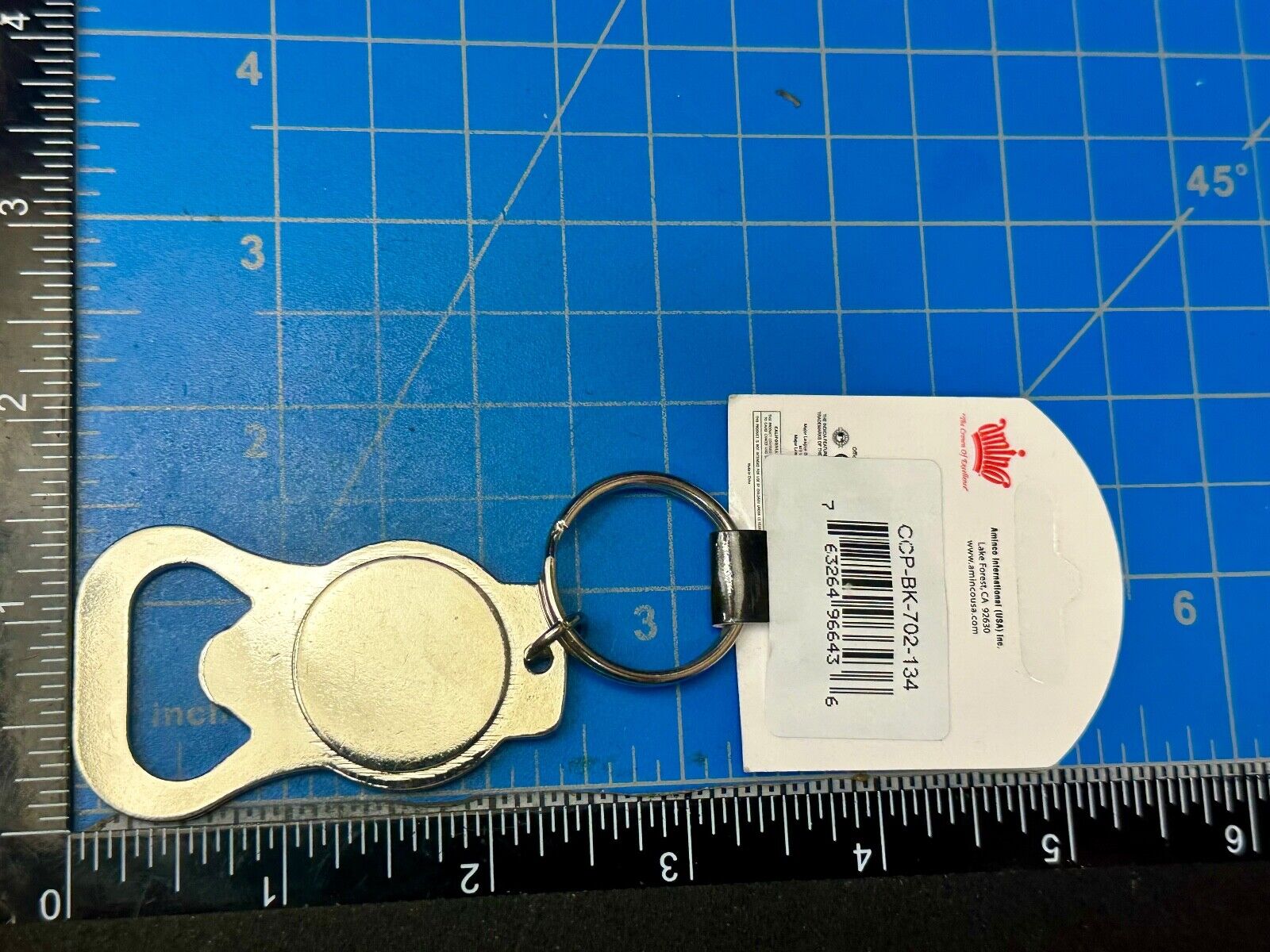 University of Wyoming Cowboys Bottle Opener Keychain Key Ring by Aminco