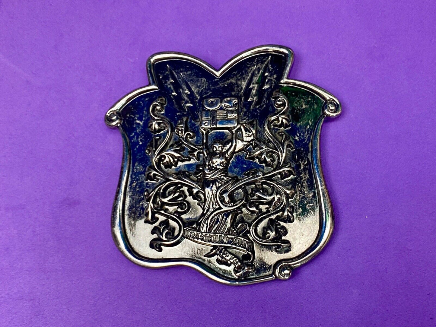 Unknown To Me, Gothic? Woman Lightning Bolts  Flower Shaped Belt Buckle