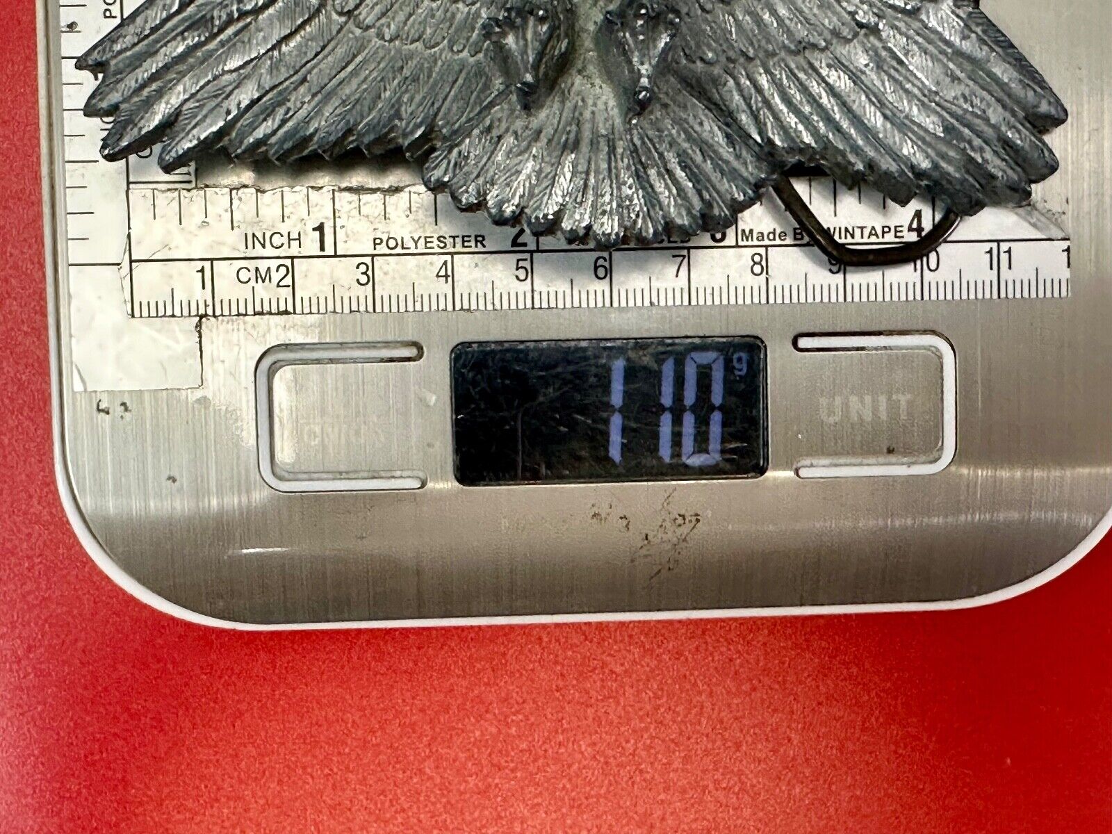 Vintage Figural Eagle Patriotic American USA Great American belt buckle Co