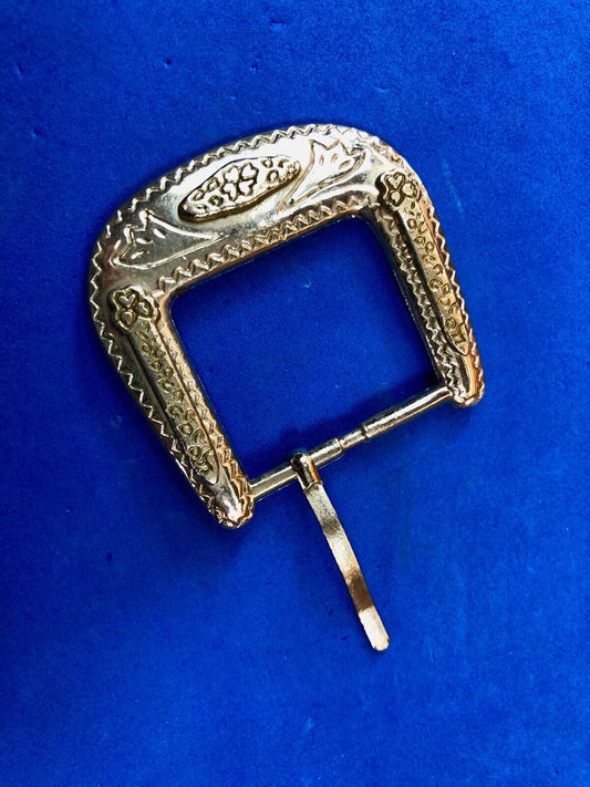 Beautiful Floral Simple Cowgirls Wide Dress Western Belt Buckle 
