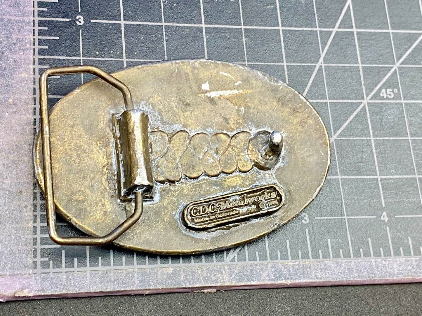 United States of America Twenty Dollar belt buckle by CDC Metal Works 