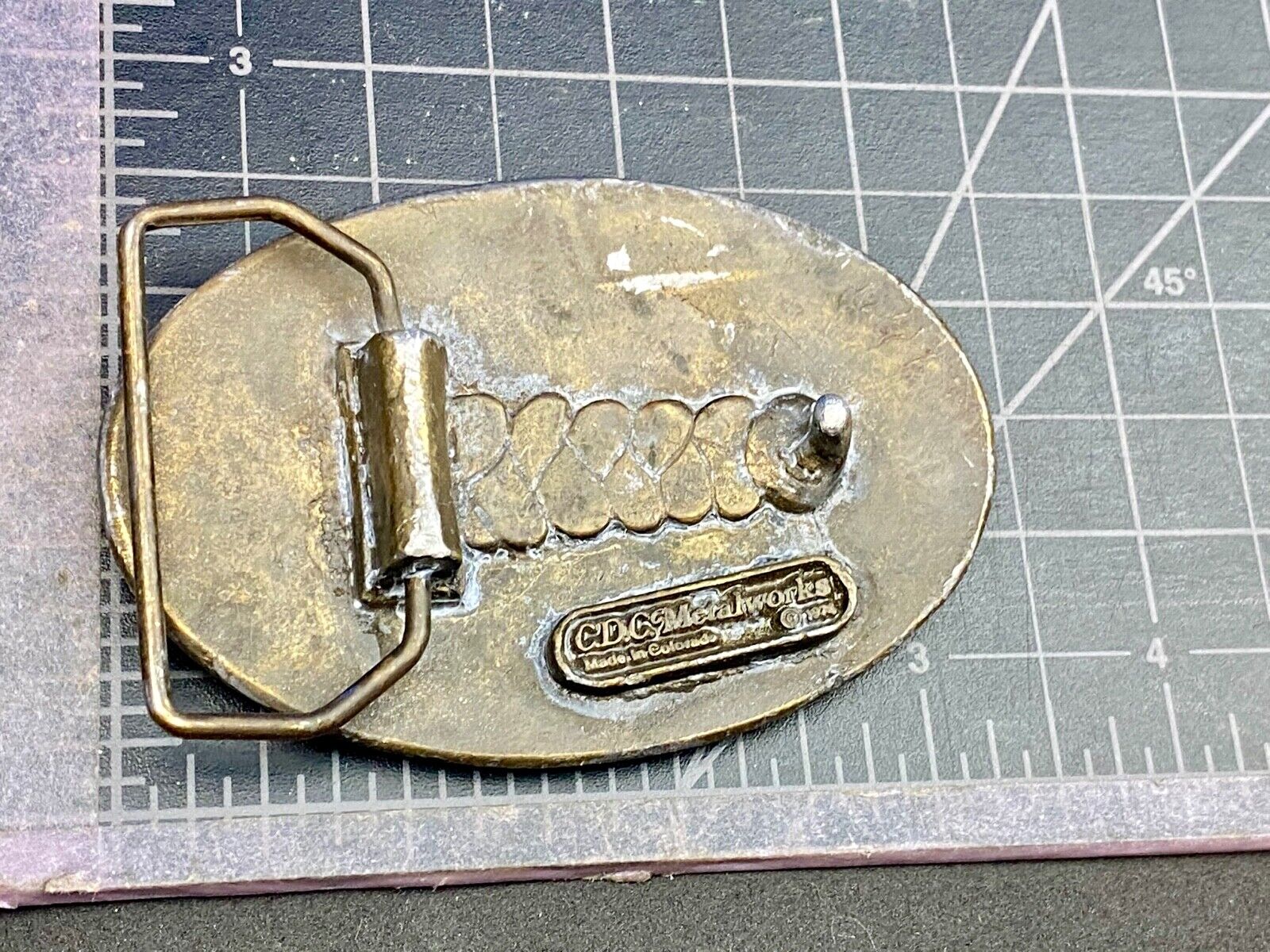 United States of America Twenty Dollar belt buckle by CDC Metal Works 