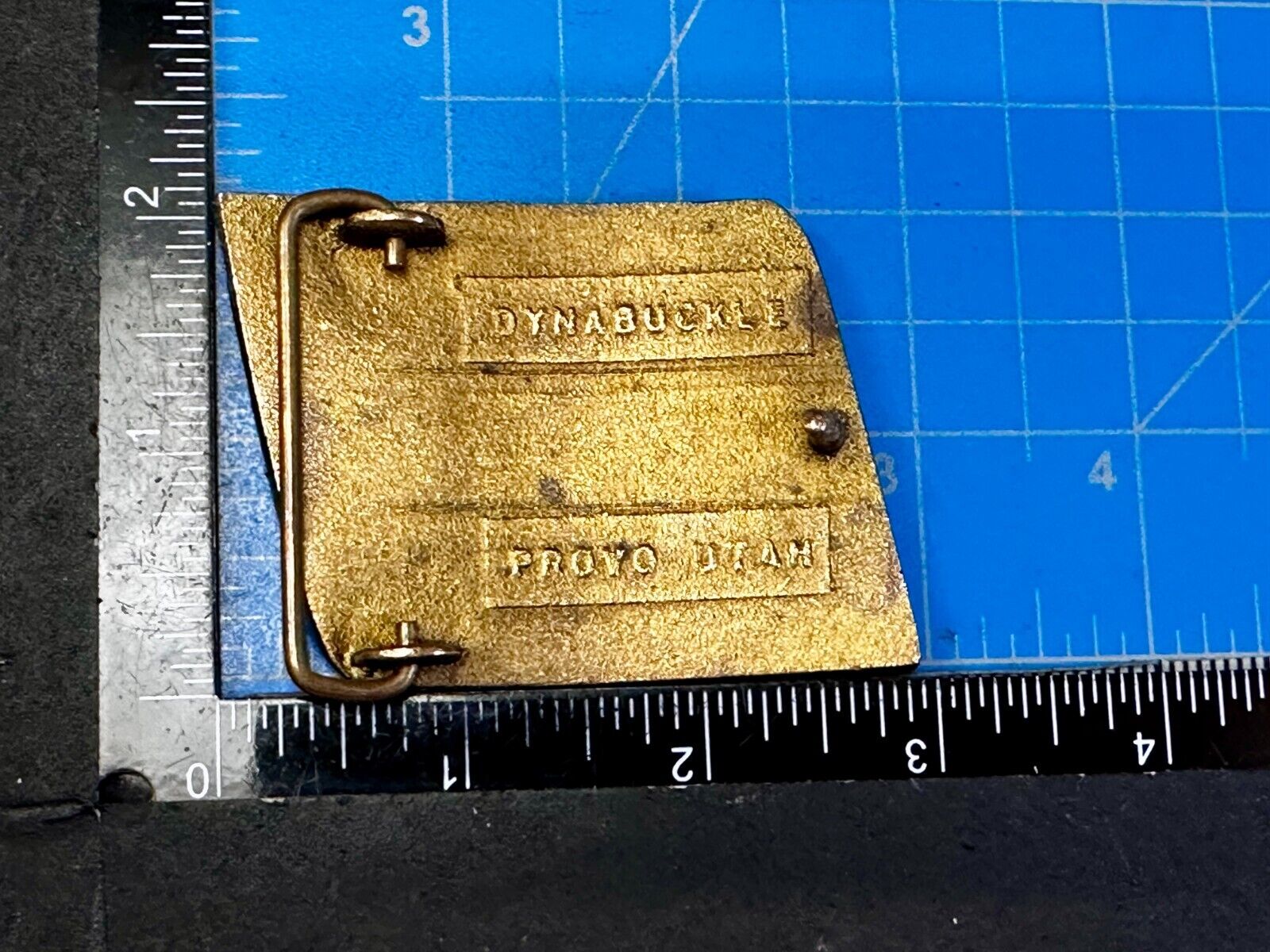 Ammco Solid Brass Transmition Brake Auto Car Shop Belt Buckle By Dynabuckle