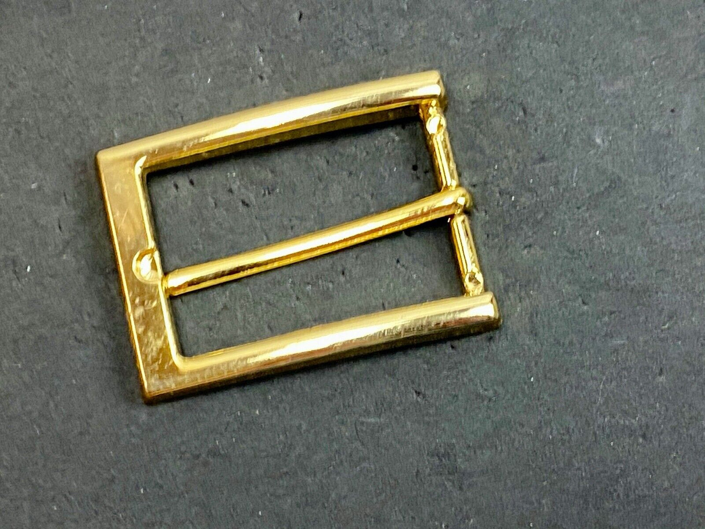 Vintage gold tone BE350 replacement belt buckle