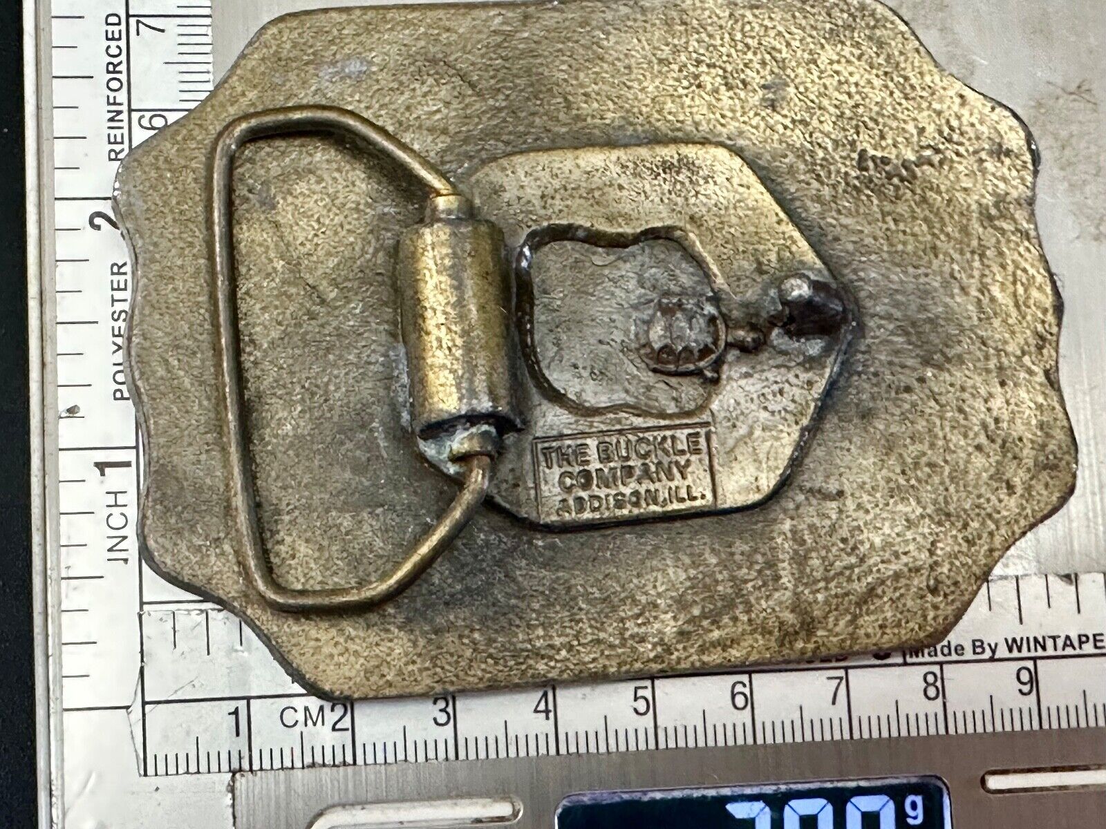 America’s Heroes FIRE DEPARTMENT Lincoln Dupon Vintage belt buckle - Buckle Co