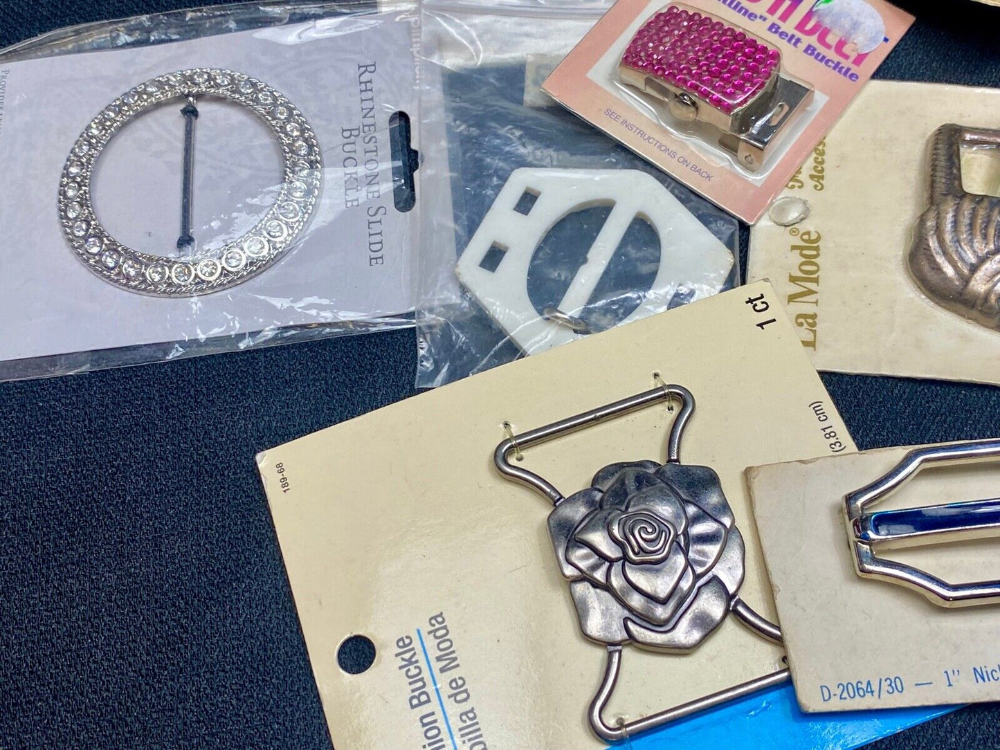 NOS Vintage TO RETRO Belt buckles scarf slides -  Lot, Grab Bag - Resale Gifts!