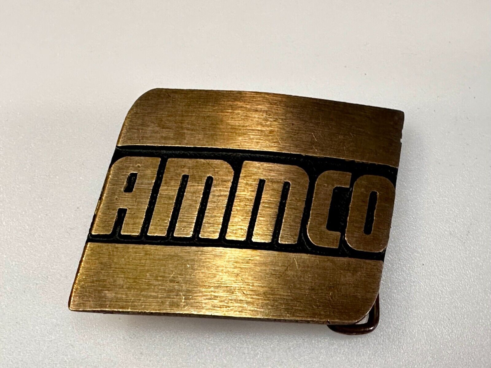 Ammco Solid Brass Transmition Brake Auto Car Shop Belt Buckle By Dynabuckle