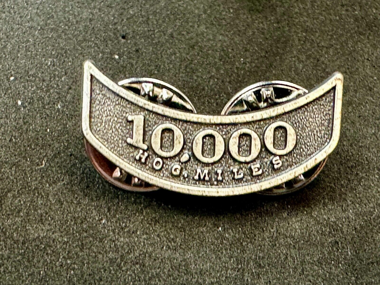 10,000 HOG Miles Award Harley Davidson Motorcycles Pin for Jacket Hat or Vest