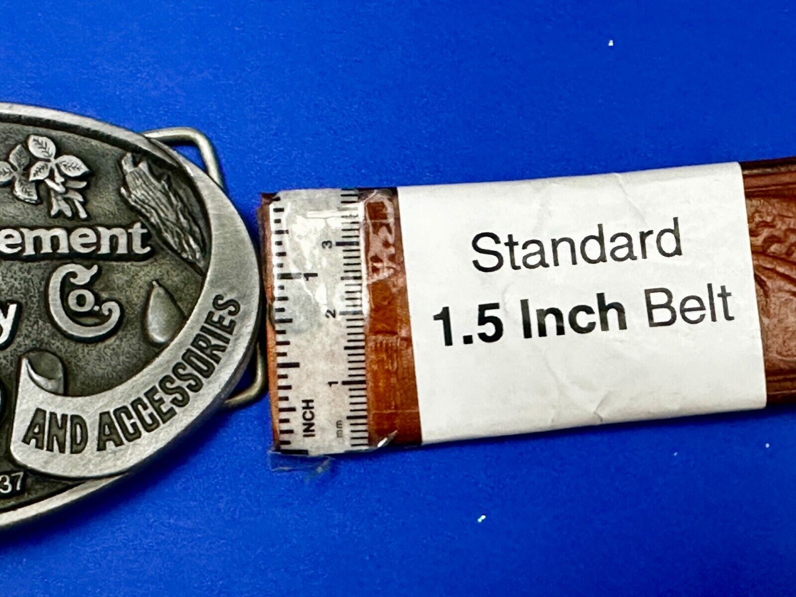 59 Years TISCO Tractor Implement Supply company Belt Buckle by Speccast