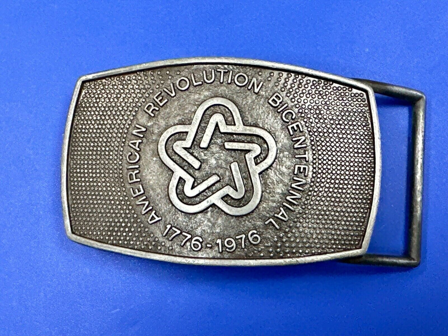 American Revolution Bicentennial Celebration Patriotic Vintage 1976 belt buckle