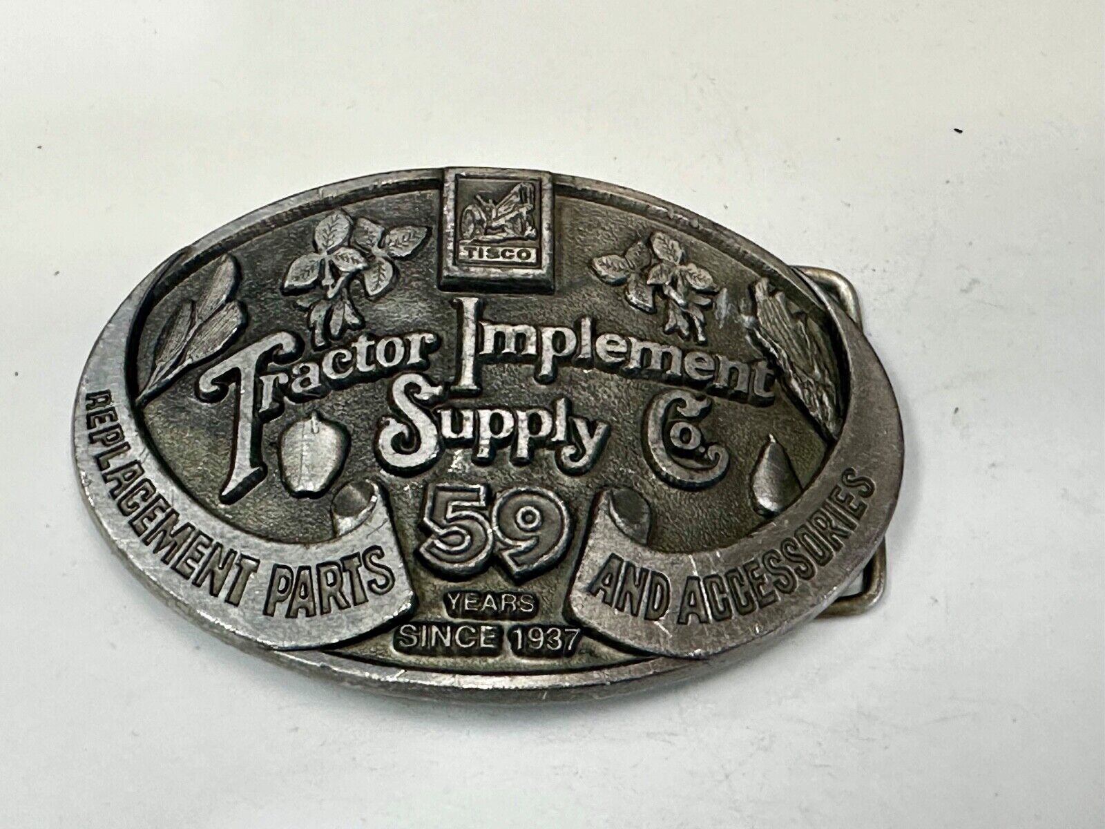 TISCO Tractor Implement Supply Replacement Parts 59 years Series 7 Belt Buckle