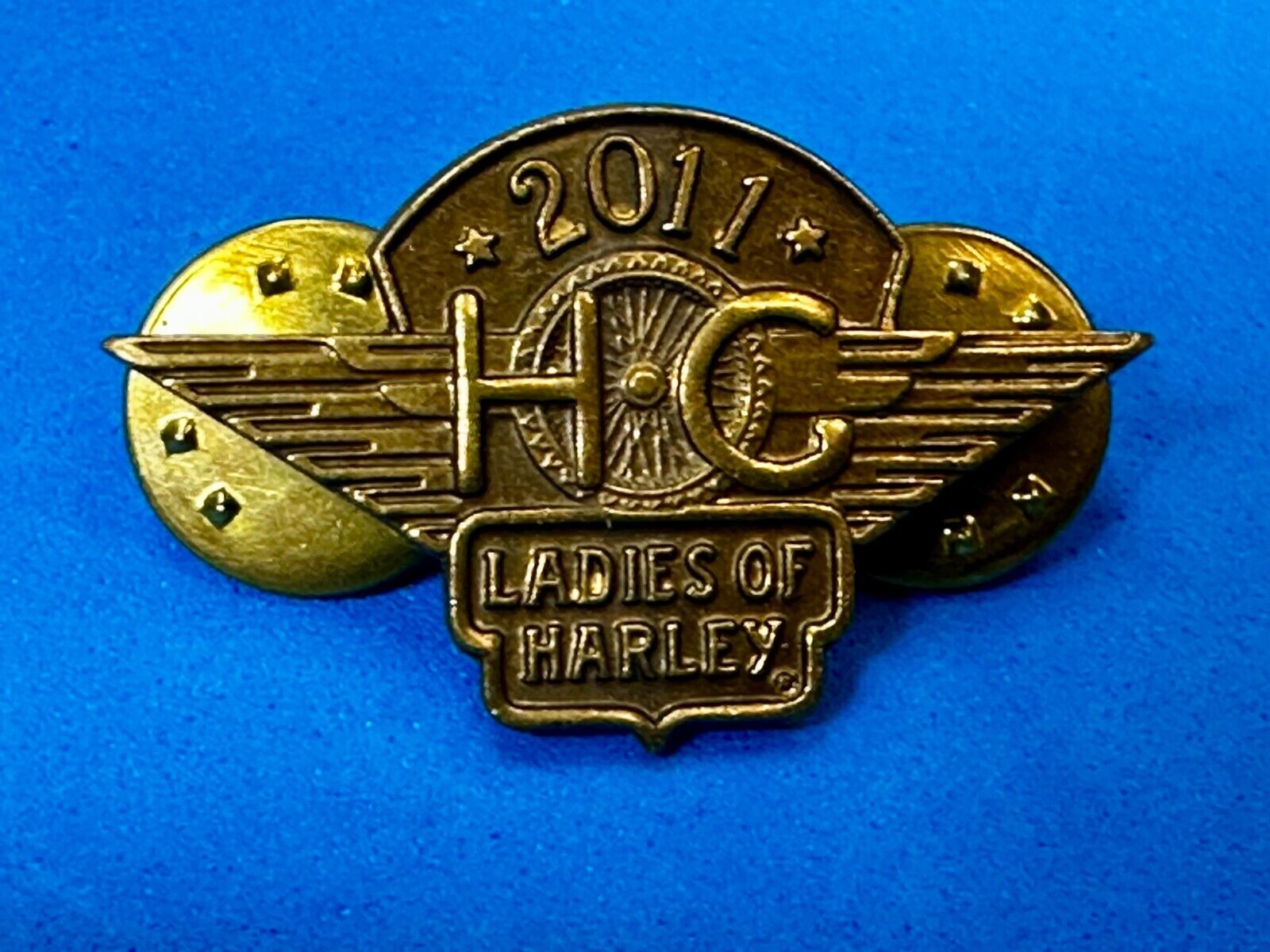 2011 Ladies of Harley Davidson Owners Group HOG Pin for Jacket or Vest