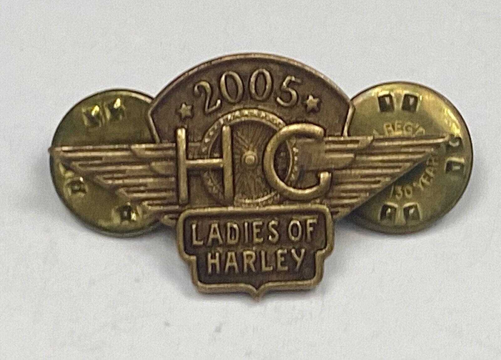 2005 Ladies HOG Harley Davidson Owners Group Motorcycles Pin
