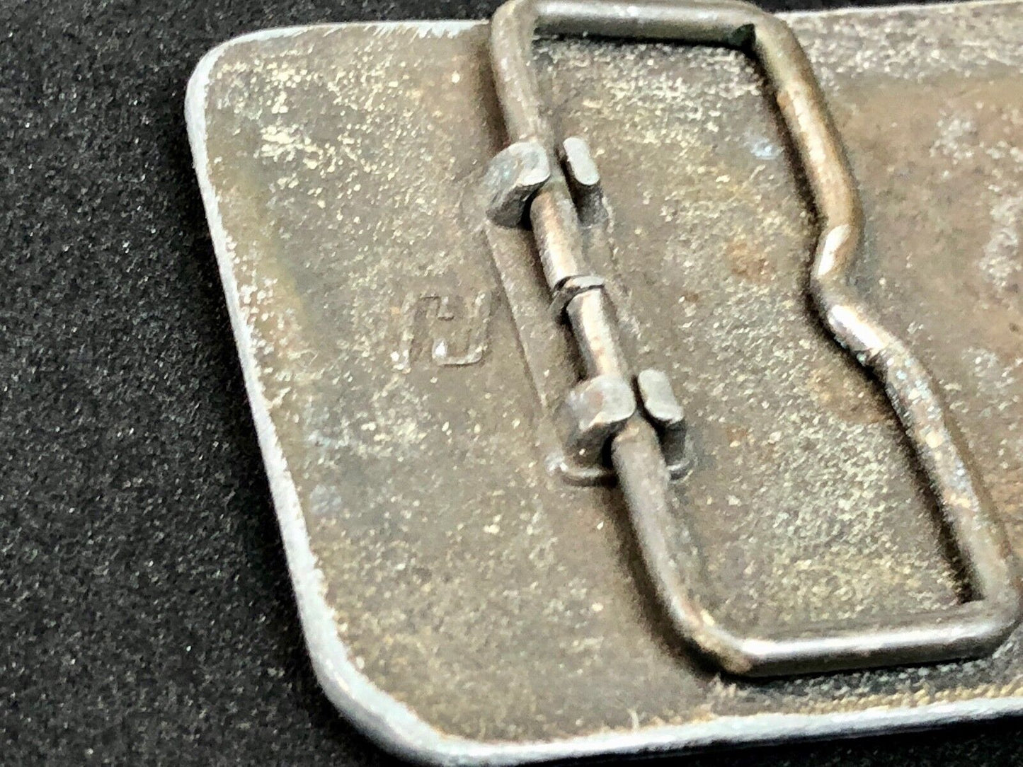 vintage GB paper products advertising promo Company  belt buckle