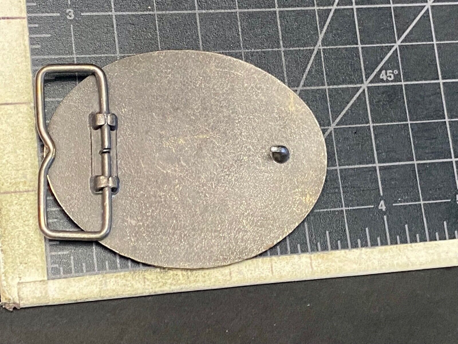 Vintage 80'S Las Vegas "Frontier" Hotel / Casino Western Promotional Belt Buckle