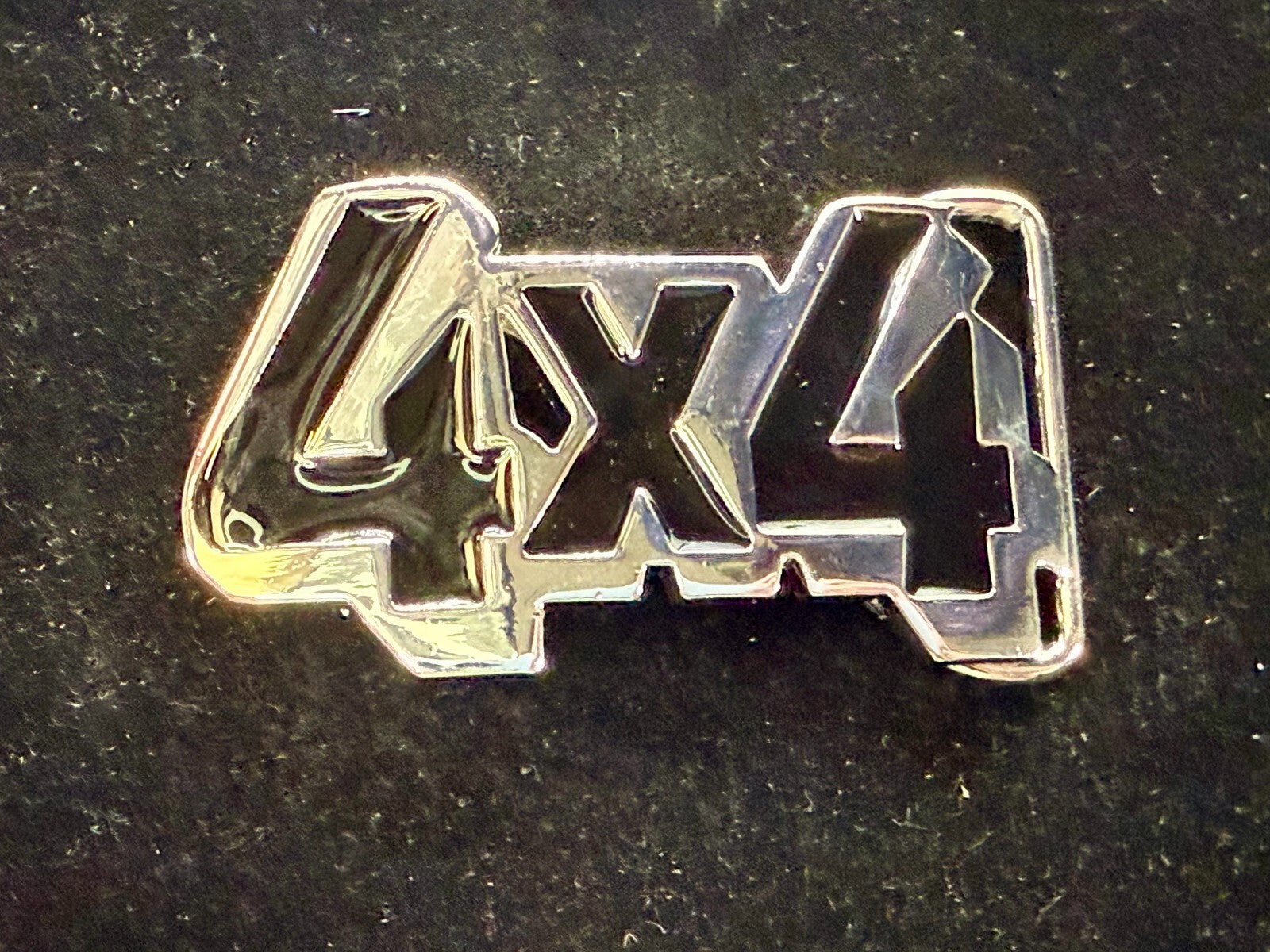 4X4 Four By Truck All Wheel Drive Gear Block Letters Cutout Belt Buckle