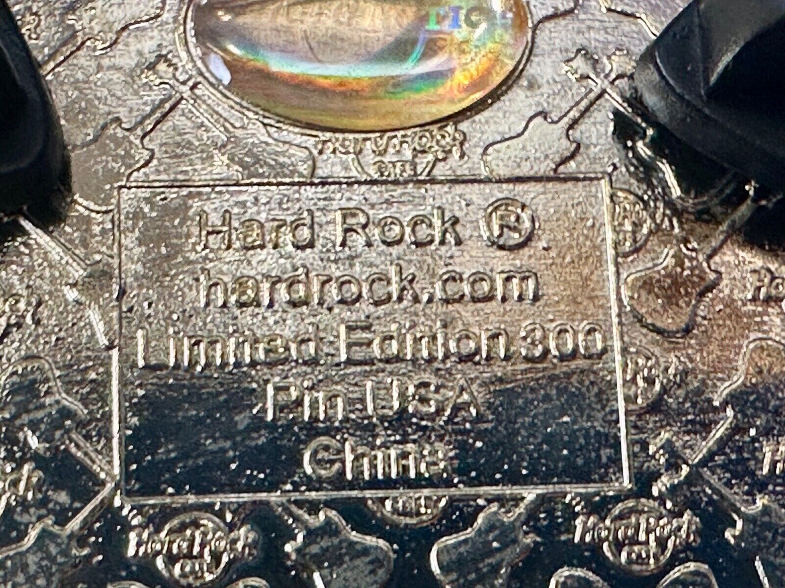 2009 Hard Rock Cafe Collectors San Diego California Stamp Style pin