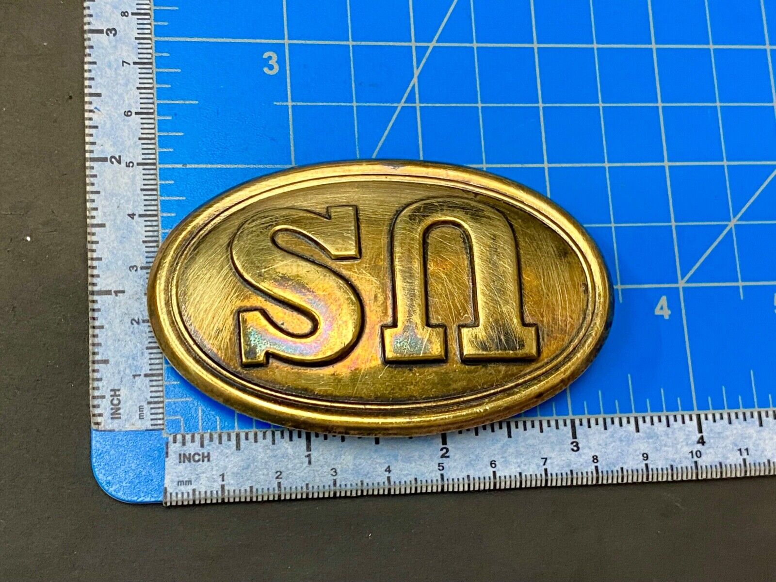US Civil War Infantry Soldiers U.S. Union Army Soldier Belt Buckle reproduction
