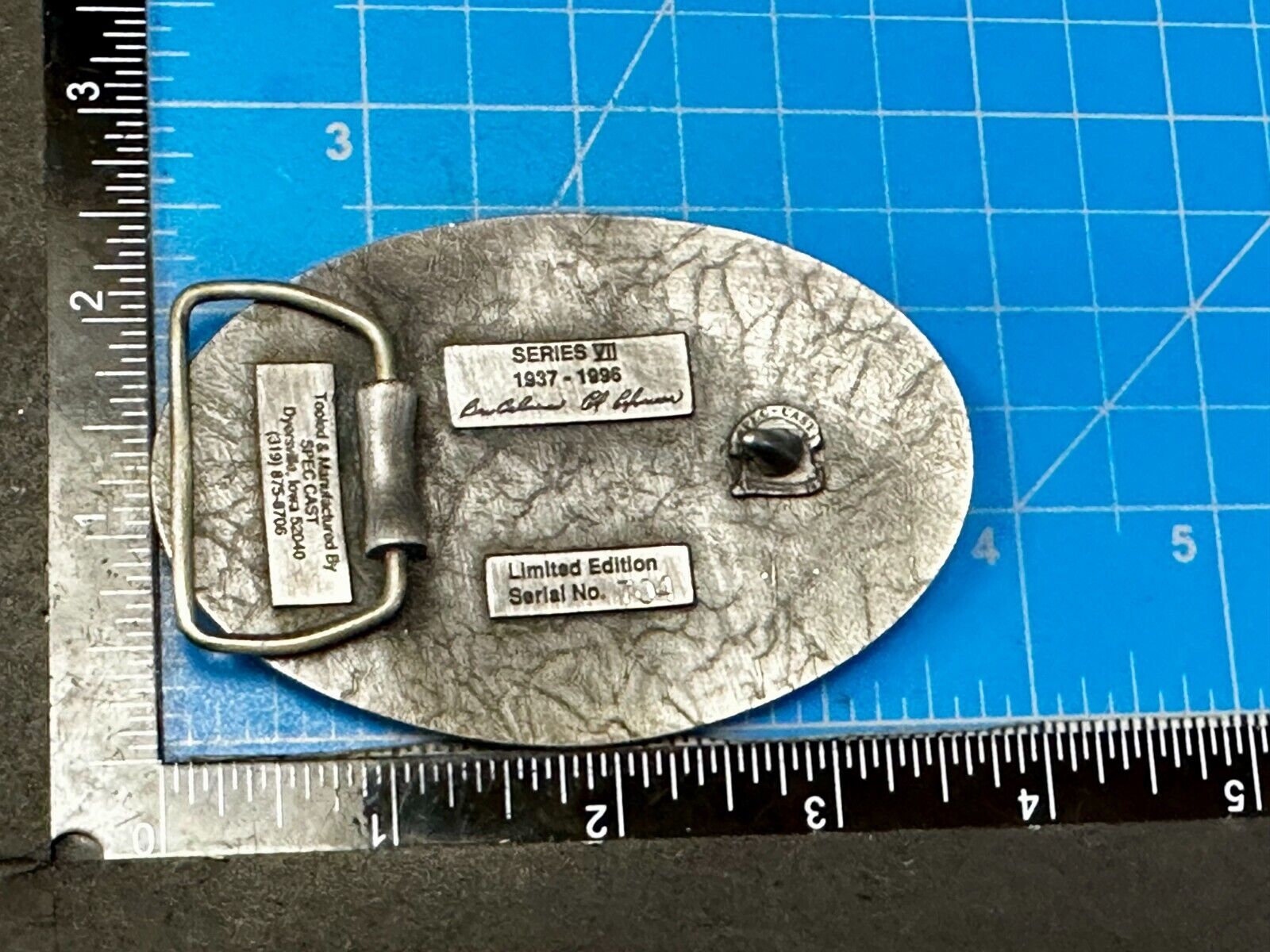 59 Years TISCO Tractor Implement Supply company Belt Buckle by Speccast