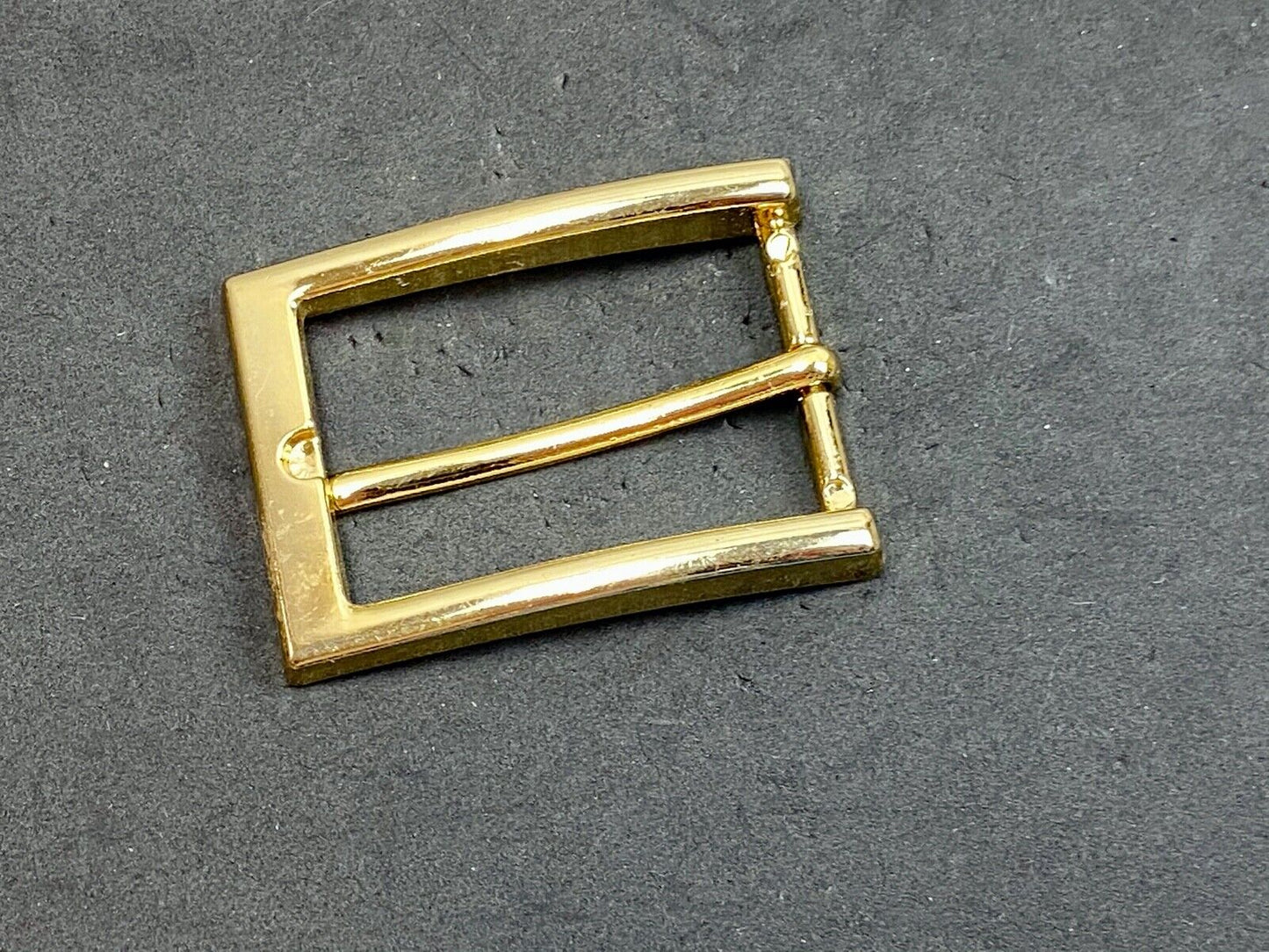 Vintage gold tone BE350 replacement belt buckle