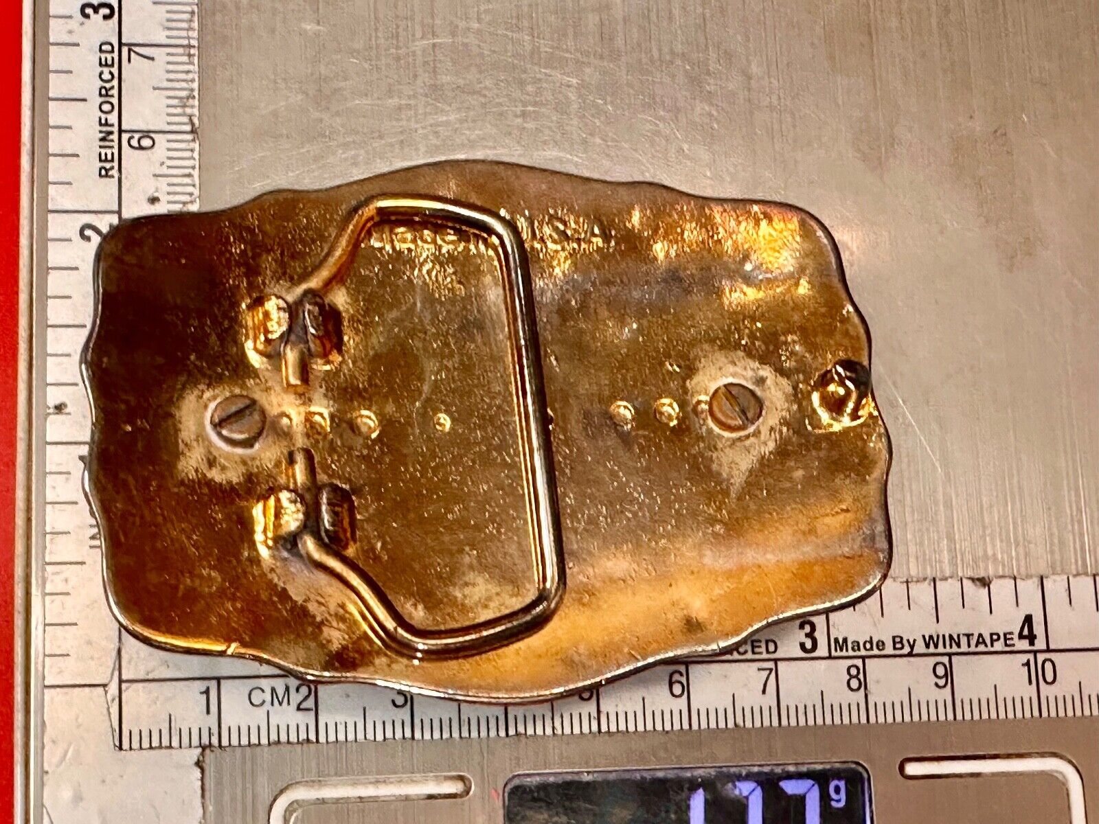 US Marines 50th Anniversary Korean War 1950-2000 Challenge Coin Belt Buckle