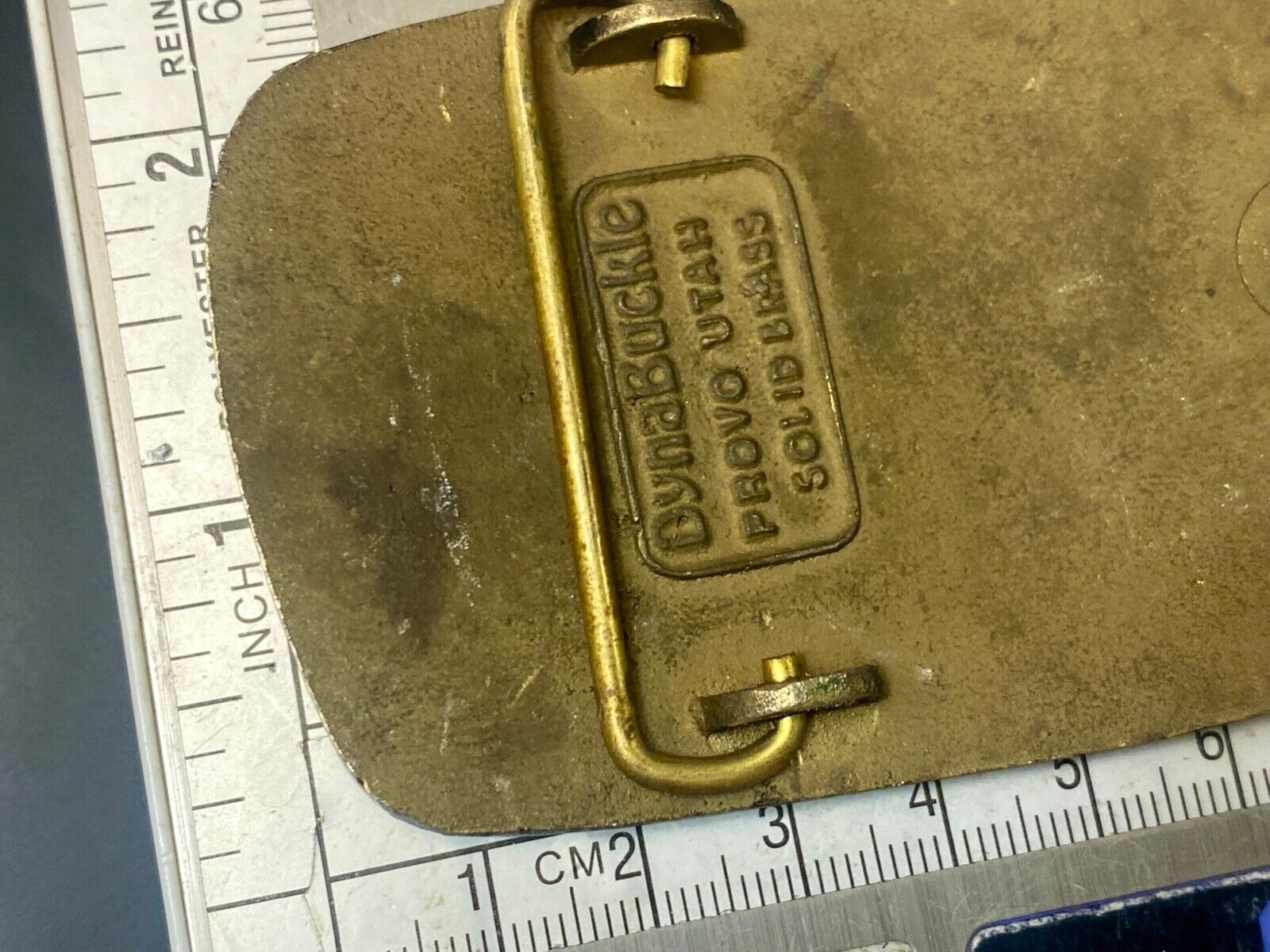 Vintage FELCO Excavator Attachments Heavy Machinery Coal Mining belt buckle