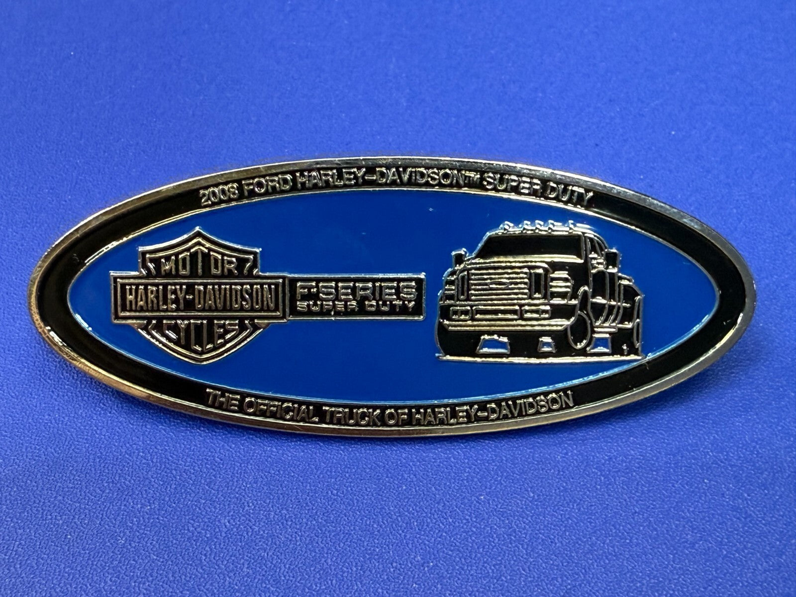 2008 Ford Harley Davidson Super Duty F-Series Collectors Pin Official Truck