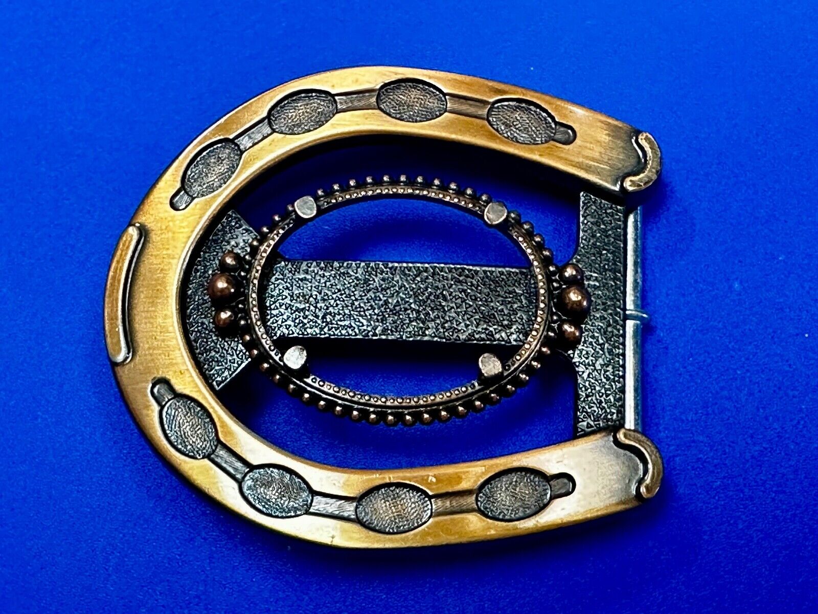 30 x 40 mm Western Horseshoe Shpaed Belt Buckle To Mount Your Cabochon Gem Stone