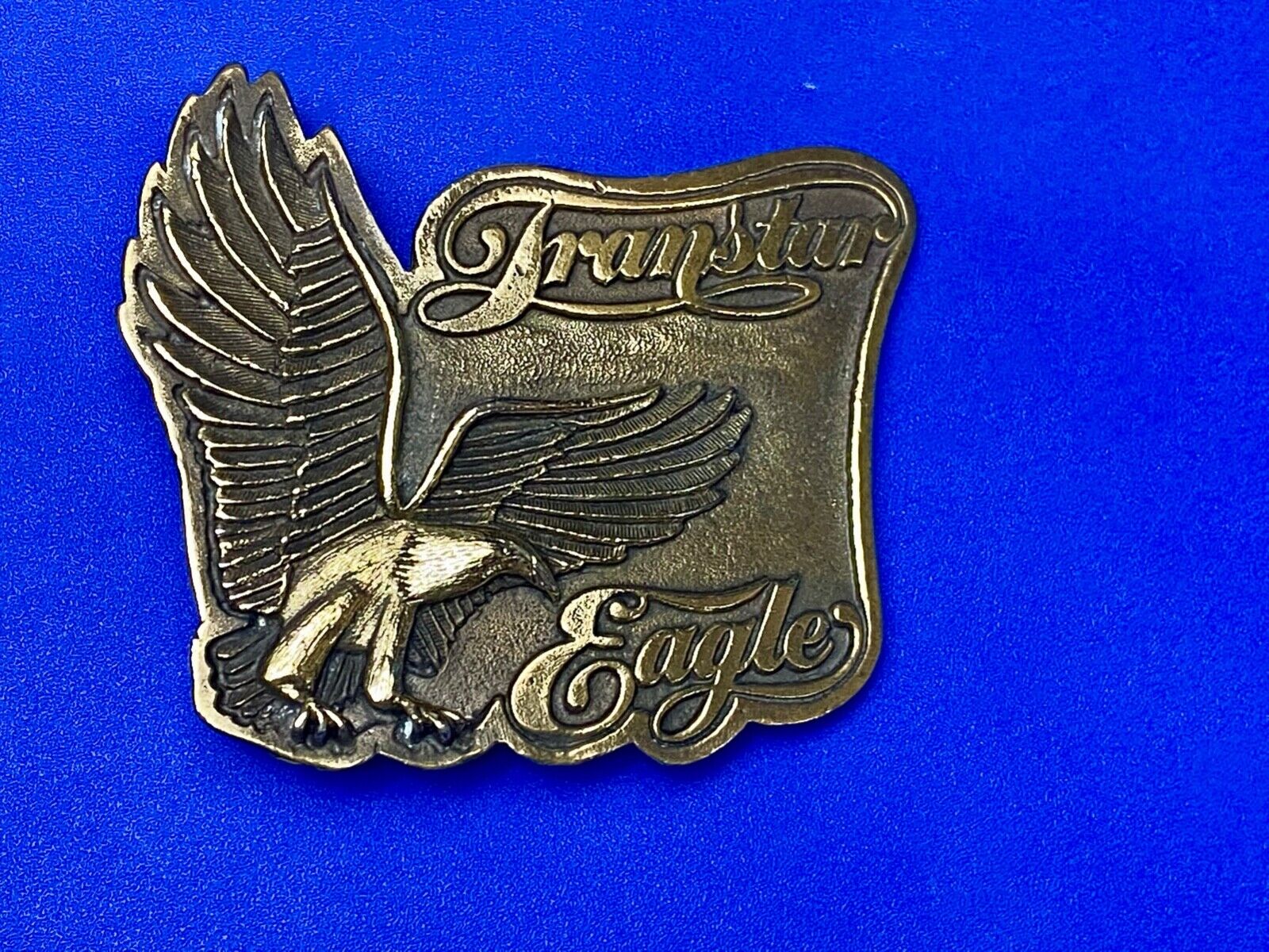Vintage IH International Harvester Belt Buckle 4070 Transtar scout Binder Eagle