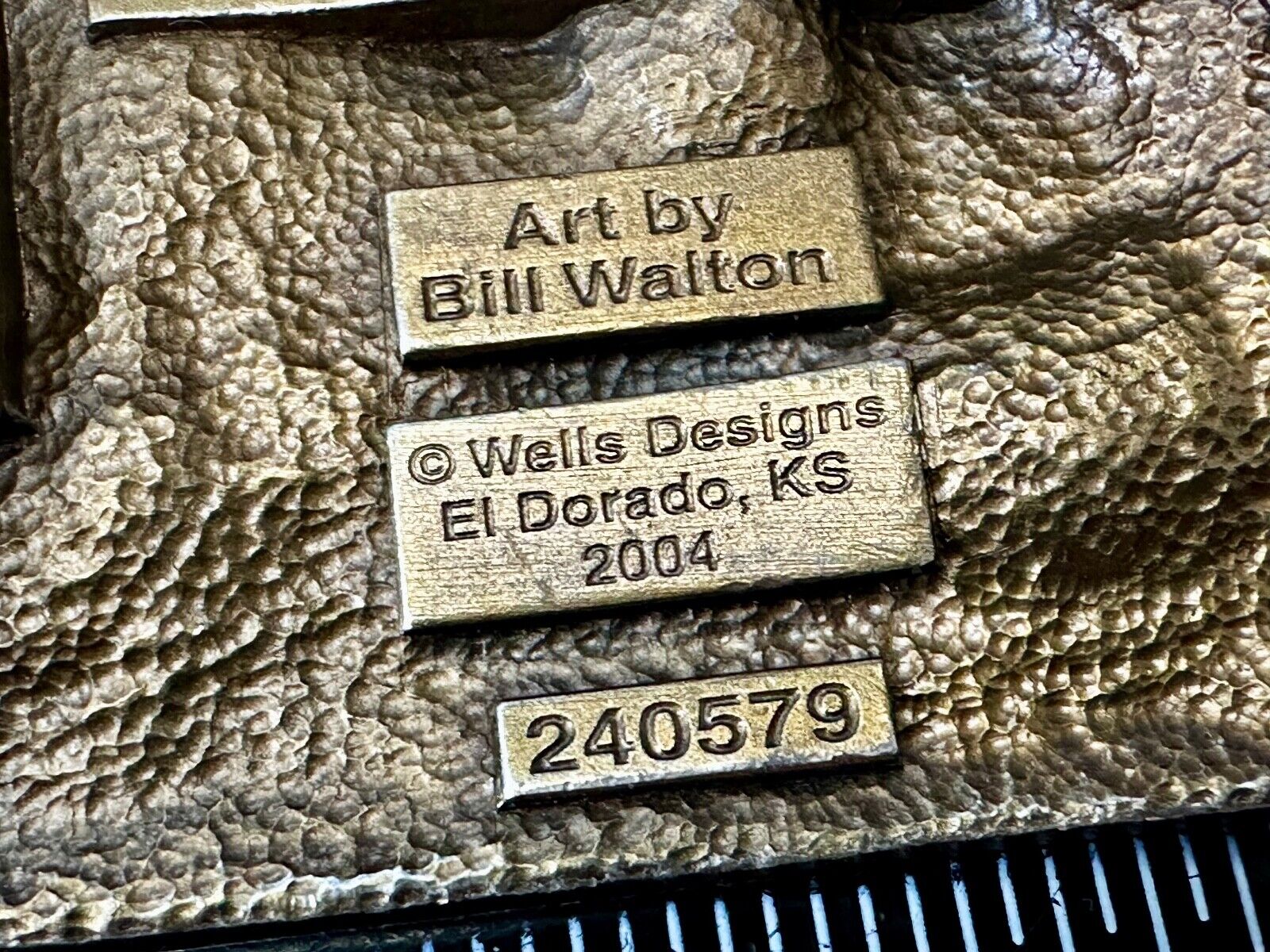 Vietnam American Veterans 2004 17th Annual War Reunion Commemorative Belt Buckle