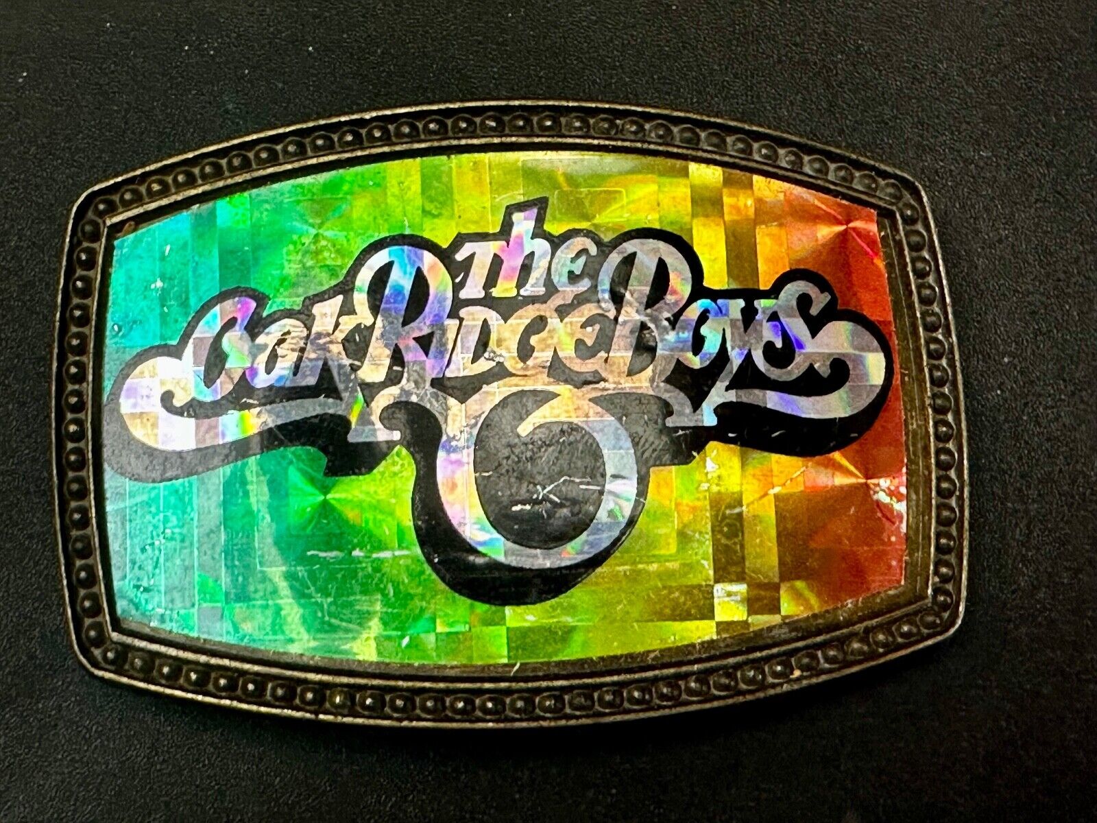 The Oak Ridge Boys - Music Band - Vintage Holographic Prism style Belt Buckle