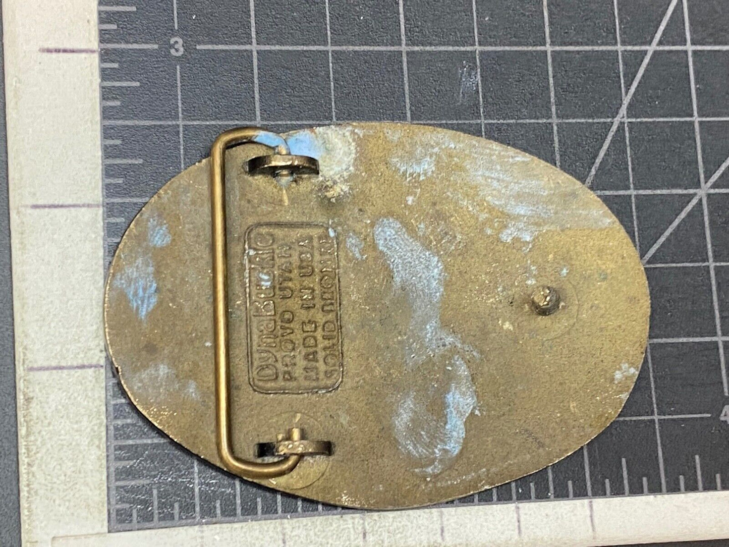 Vintage Ferguson Oil Construction Company Sidney Ohio Dunabuckle Belt Buckle 