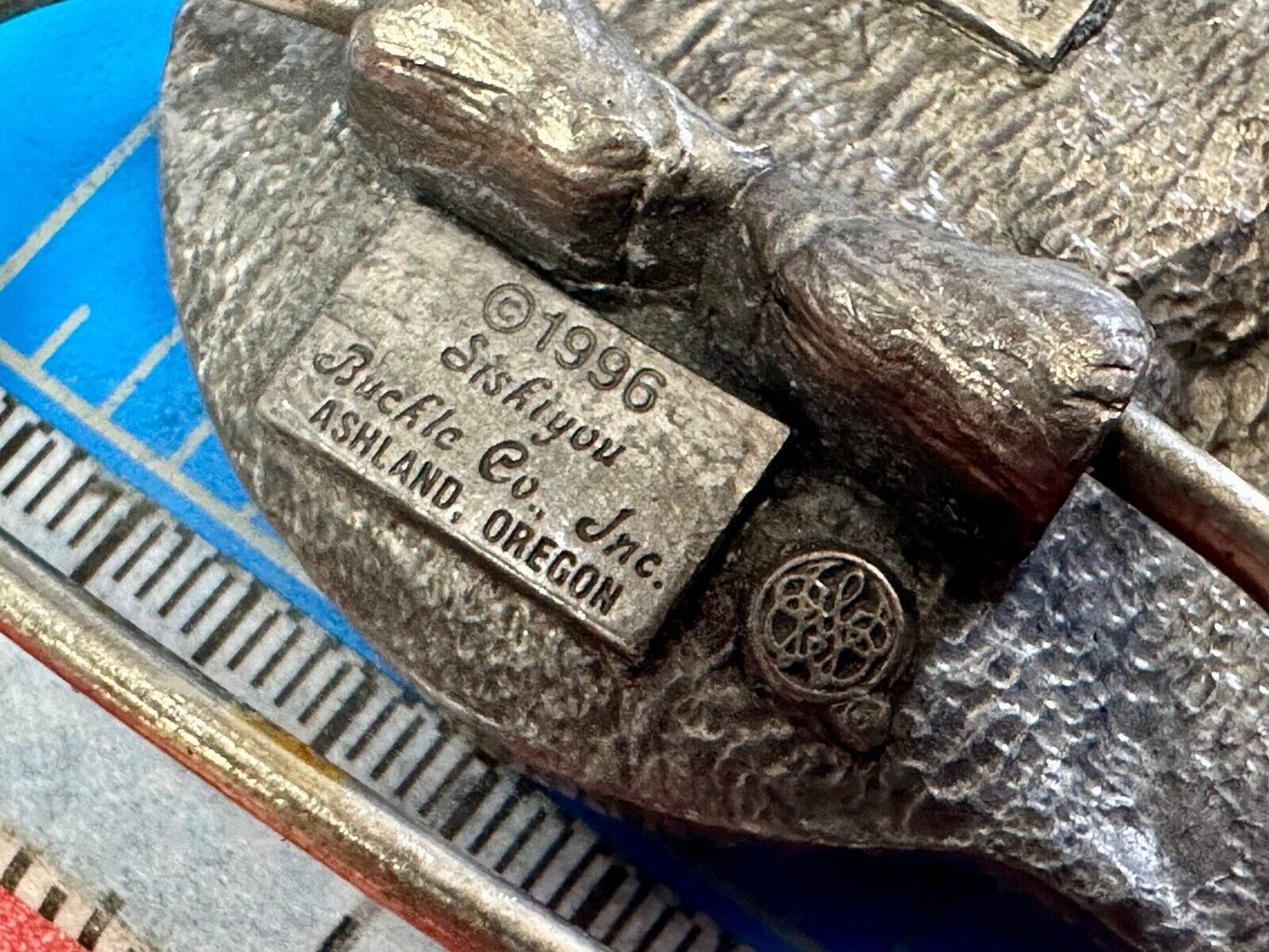 vintage Indianapolis brickyard 400 1996 Commemorative Q2 Siskiyou belt buckle
