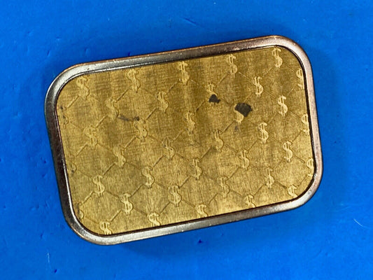 Vintage $ Dollar Sign Belt Buckle By Buckle Down 